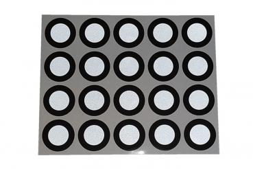 Preview: ScanMarken retroreflektierend auf Bogen